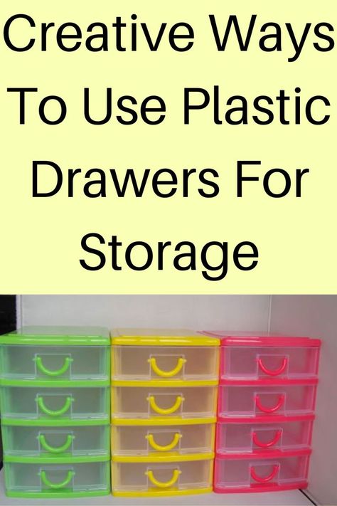 Small Plastic Drawers Organizing Ideas, Plastic Drawers In Bathroom, Small Storage Drawers, Plastic Drawers Organization, Storage Drawers Plastic Organizing Ideas, Plastic Drawer Storage Ideas, Small Drawers Storage, 3 Drawer Plastic Storage, Paint Plastic Drawers