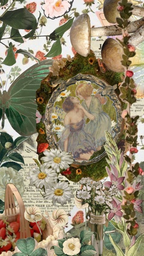 Female Archetypes, Cottage Core Wallpaper, Fairy Tale Garden, Books Wallpaper, Fairy Wallpaper, Beauty Vibes, Cottage Aesthetic, Cottagecore Cottage, Vibes Art