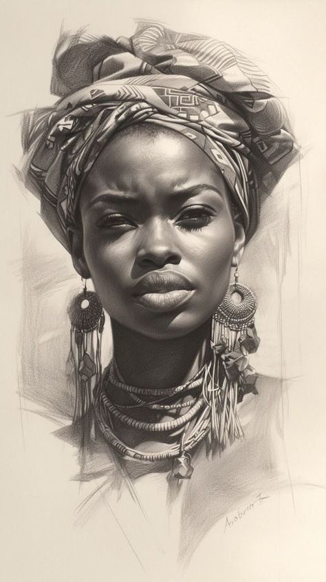 Your Face, Our Canvas: Discover Artistic Portraits. Click Here.#portraitdrawings #artinspiration #pencildrawings #realisticart Traditional Portrait Painting, Cool Portraits Art, Cool Portraits, Portrait Palette, Portrait Art Drawing, Female Portrait Painting, African Portraits Art, Drawing Summer, Portrait Artists