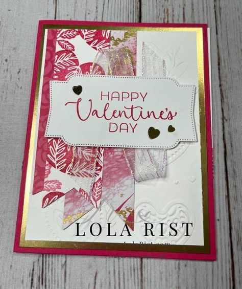 Let's Create With New Online Exclusive Products!!! - Lola Rist, Stampin' Up! Demonstrator Stampin Up Punch Art, Heart Hugs, Stampin Up Valentine Cards, Card Making Ideas Easy, Punch Art Cards, Valentine Love Cards, Cards Valentines, Stampin Up Card Ideas, Hugs Kisses