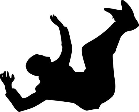 Silhouette, Fall, Falling, Collapsing Someone Falling, Foot Reflexology Massage, Person Falling, Healing Touch, Fall Prevention, Old People, Public Domain Images, Photo Images, Falling Down