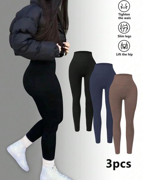 ✨Pre-order only, S(8) - L(12/14)✨ Shein Leggings, Sport Leggings, Legging Sport, Women Sports, Lululemon Leggings, Kids Sleepwear, Sports Leggings, Yoga Women, Sport Pants