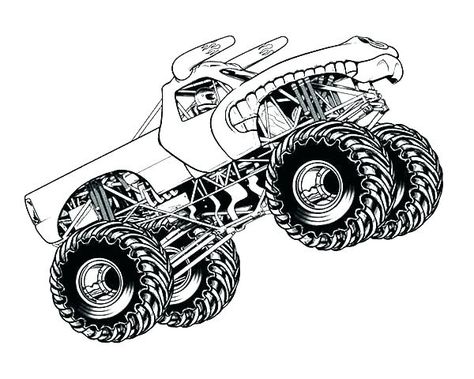 Monster Truck Coloring Pages - Free Coloring Sheets Ninjago Coloring Pages, Monster Truck Coloring Pages, Monster Coloring Pages, Energy Logo, Truck Coloring Pages, Coloring Supplies, Coloring Pages For Boys, Monster Jam, Coloring Pages To Print