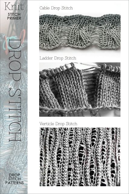 knitting dropped stitches. they're fun & interesting to do! - diaryofacreativefanatic Drop Stitch, Knitting Tutorials, Knitting Instructions, Knit Stitch Patterns, Diy Knitting, Knitting Ideas, Knit Stitch, Knitting Tutorial, Knitting Techniques