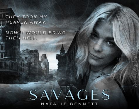 Review: Savages by Natalie Bennett | Warhawke's Vault Book Blog Badlands Series, Dystopian Romance