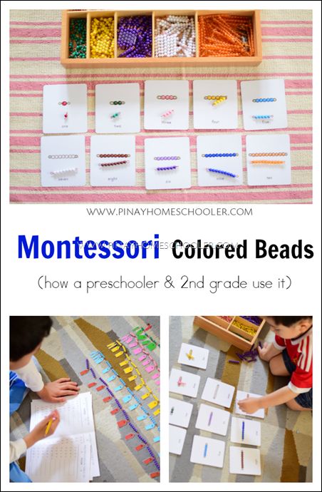 Montessori Fractions, Montessori Beads, Basic Mathematics, Montessori Math Activities, Elementary Montessori, Homeschooling Kindergarten, Montessori Work, Preschool Montessori, Montessori Activities Preschool