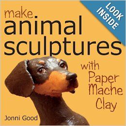 Make Animal Sculptures with Paper Mache Clay: How to Create Stunning Wildlife Art Using Patterns and My Easy-to-Make, No-Mess Paper Mache Re... Paper Mache Recipe, Paper Mache Paste, Paper Mache Projects, Making Paper Mache, Paper Mache Animals, Paper Mache Clay, Paper Mache Sculpture, Paper Mache Art, Paper Mache Crafts