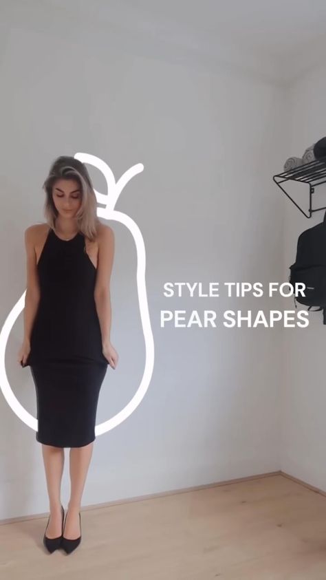 manhattan_fashion_styles on Instagram: Tips for PEAR body shapes ❌✔️ @fashioninflux Pear Shape Aesthetic Outfits, Body Types Pear Outfit, Body Shapes Pear Outfit, Outfit Style For Pear Shape, Vase Body Shape Clothes, Fashion For Pear Body Shape, Outfit According To Body Shape, Pear Shaped Clothes, Pear Body Type Dress