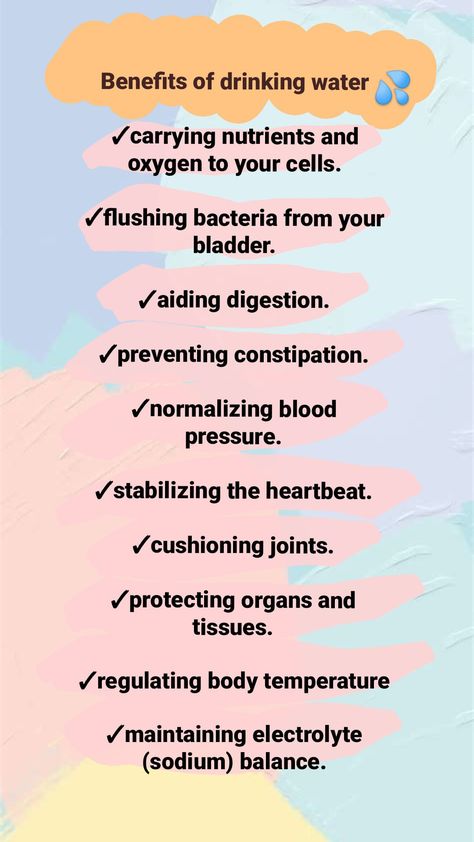 Benefits of drinking water Benefits Of Electrolytes, Electrolyte Drink Benefits, Drinking Water Benefits, Benefits Of Drinking Water, Water In The Morning, Water Benefits, Healthy Lifestyle Quotes, Electrolyte Drink, Menstrual Health