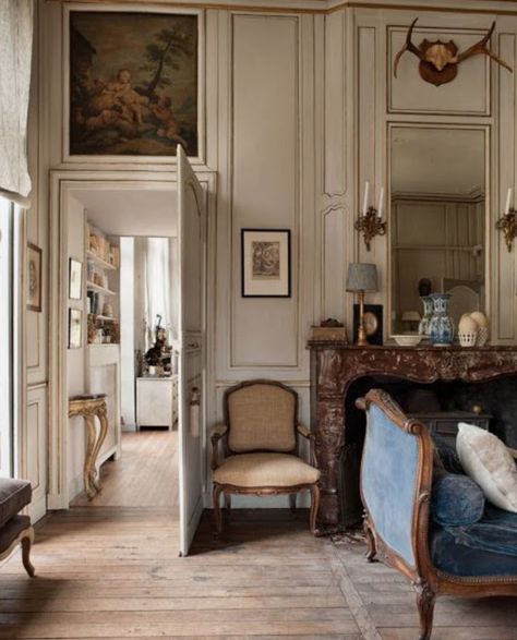 My French Country Home, Vintage Interior Design, French Interior, Vintage Interior, French Country House, Country House Decor, French Decor, Country Home Decor, Boho Home