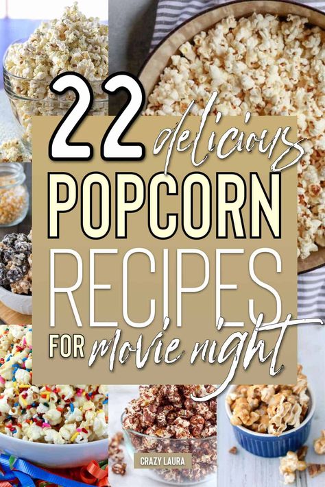 Loaded Popcorn, Whirley Pop Recipes, Homemade Popcorn Seasoning, Homemade Popcorn Recipes, Popcorn Seasoning Recipes, Flavored Popcorn Recipes, Popcorn Recipes Sweet, Popcorn Recipes Easy, Crazy Laura