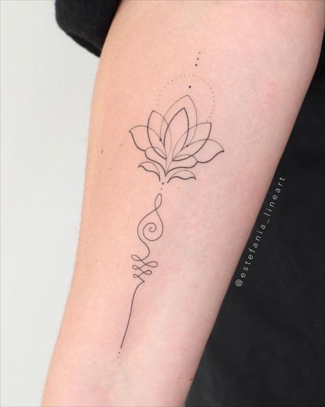 Lotus Flower And Breathe Symbol Tattoo, Spiritual Awakening Tattoo, Moon And Lotus Tattoo, Lotus Flower Tattoo Ideas, Lotus Flower Outline, Tattoos Meaning Strength, Still I Rise Tattoo, Lotus Flower Tattoos, Lotus Flower Tattoo Meaning