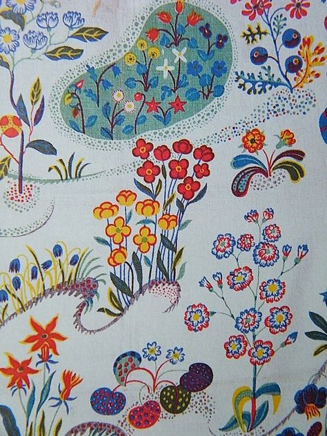 Josef Frank Fabric, Joseph Frank, Josef Frank, Vintage Textile, Print Inspiration, Flickr Photos, Pattern Illustration, Funny Art, Rug Hooking