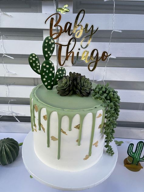 Boho chic Boho Cactus Cake, Southwestern Baby Shower, Boho Cactus, Succulent Cake, Cactus Cake, Cowboy Baby Shower, Baby Shower Cakes For Boys, Cowboy Baby, Chic Baby Shower