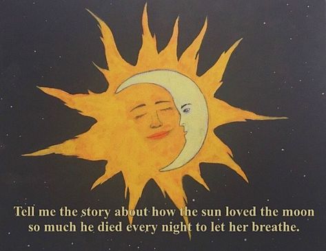 Sun And Moon, Tell Me, The Moon, The Sun, The Story, Moon, Sun, Instagram, Art