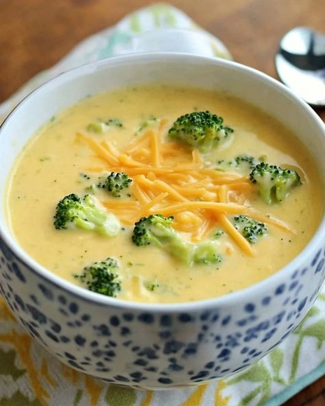 Copycat Panera Broccoli Cheese Soup Recipe Panera Broccoli And Cheese Soup, Panera Broccoli Cheese Soup Recipe, Brocoli And Cheese, Panera Broccoli Cheese Soup, Broccoli And Cheese Soup, Broccoli Cheese Soup Recipe, Cheese Soup Recipe, Copycat Panera, Broccoli Cheese Soup Recipes