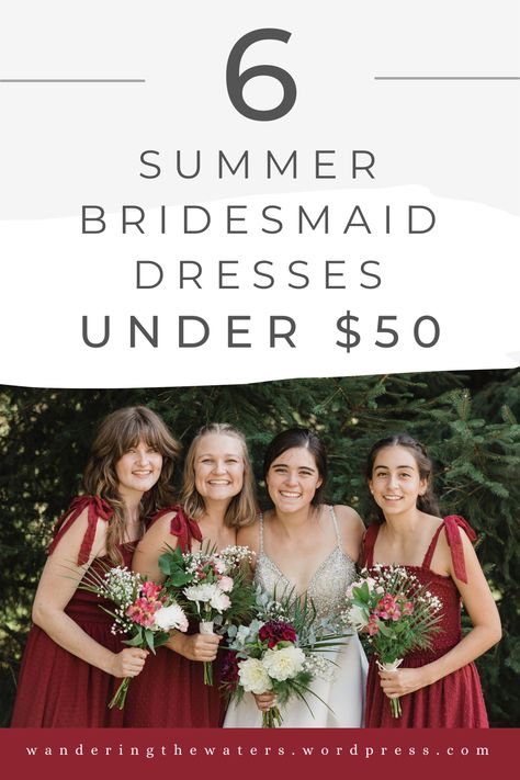 Older Bridesmaids Dresses Over 40, Alternative Bridesmaid Dresses, Alternative Bridesmaid, Bridesmaid Dress Ideas, Elegant Bridesmaid Dress, Casual Bridesmaid Dresses, Dresses On Amazon, Summer Bridesmaid Dresses, Simple Bridesmaid Dresses