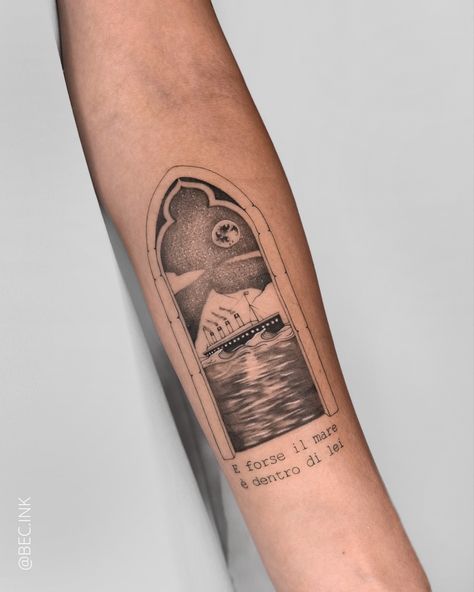 Titanic Tattoo Ideas, Titanic Tattoo, L Tattoo, Tattoo Artist, Titanic, Tattoo Artists, Photo And Video, Tattoos, Instagram Photos