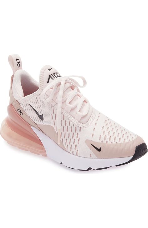 Nike Air Max 270 Sneaker (Women) | Nordstrom Nike Air Max 270 Women, Best Volleyball Shoes, Nike Shoes Girls, Preppy Shoes, Cute Nike Shoes, Cute Sneakers, Nike Sneakers Women, Volleyball Shoes, Cute Nikes