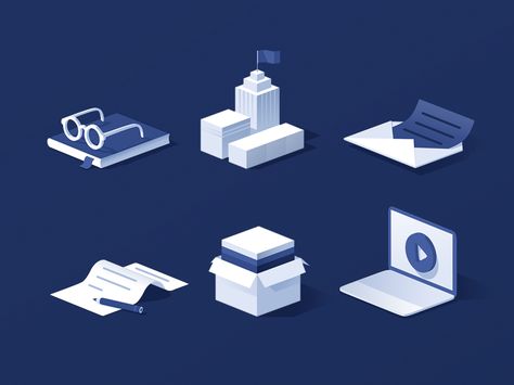 Isometric Icons Isometric Icons, Empty State, Urban Design Graphics, Squarespace Web Design, Icon Design Inspiration, Icon Style, Modern Web Design, Isometric Illustration, Isometric Design