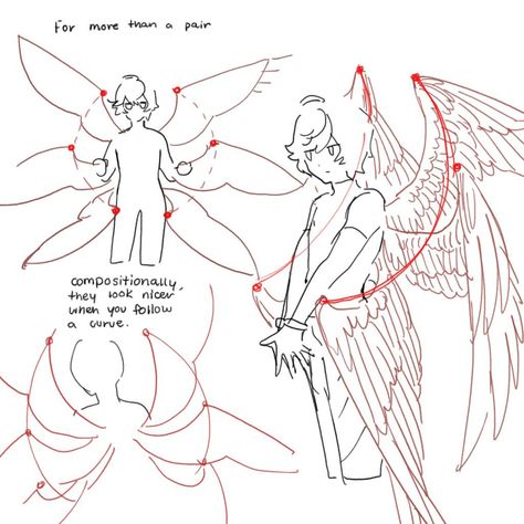 Wings Drawing, Foto Poses, Concept Art Drawing, Figure Drawing Reference, 영감을 주는 캐릭터, Art Tutorials Drawing, Anime Poses Reference, Sketchbook Art Inspiration, Drawing Base