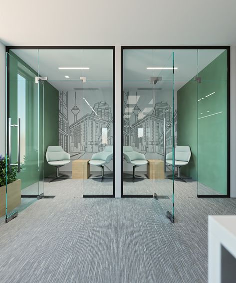 Office Glass Partition, Banks Office, Laboratory Design, Corporate Interior Design, Commercial And Office Architecture, Office Interior Design Modern, Coworking Office, Office Space Design, Dental Office Design