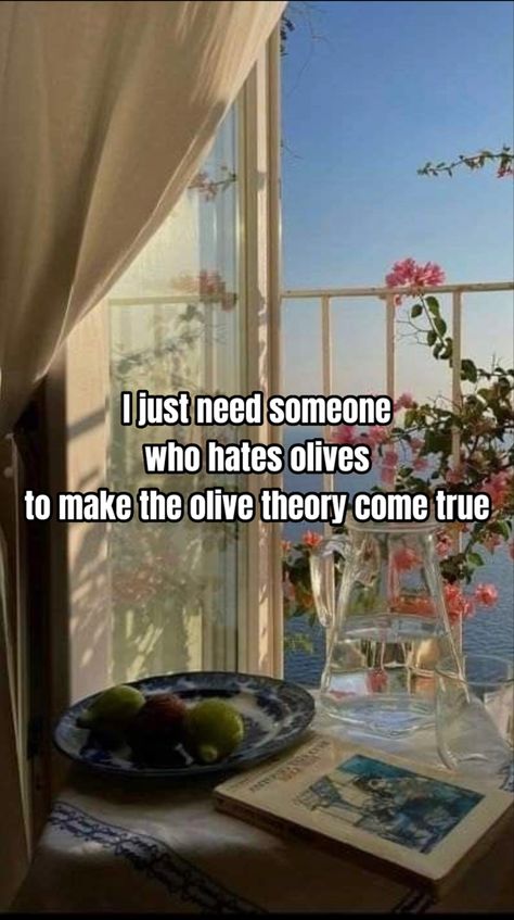 Himym Whisper, How I Met Your Mother Whisper, Olive Theory, Theory Quotes, Ted Mosby, Theory Of Love, Relatable Whispers, Amazing Life Hacks, How I Met Your Mother