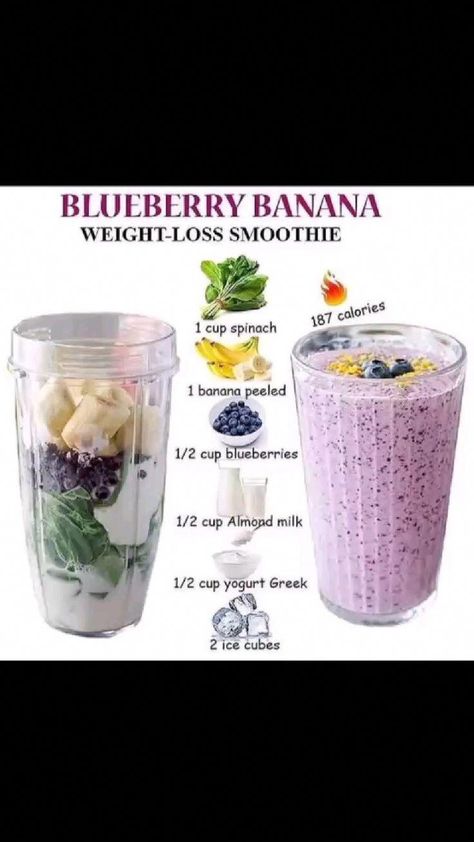 weight lose, weight loss, weight lose smoothie, weight lose challenge, #BestFatBurningFoods Healthy Carb Meals, Ninja Blender Smoothies, Easy Protein Shakes, Vanilla Protein Shakes, Recipes Healthy Breakfast, Smoothie Recipes Healthy Breakfast, 120 Pounds, Best Fat Burning Foods, Clean Eating Meal Plan