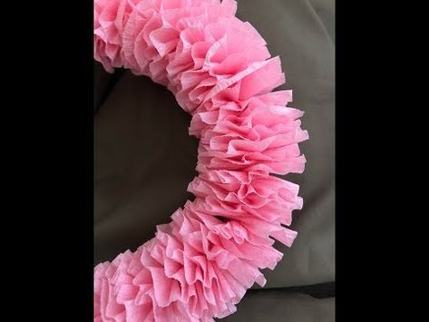 Adorable Crepe Streamer Garlands - YouTube Streamer Flowers, Garlands Diy, Crepe Paper Garland, Diwali Ideas, Streamer Decorations, Crepe Streamers, How To Make Garland, Pooja Decoration, Crepe Paper Streamers