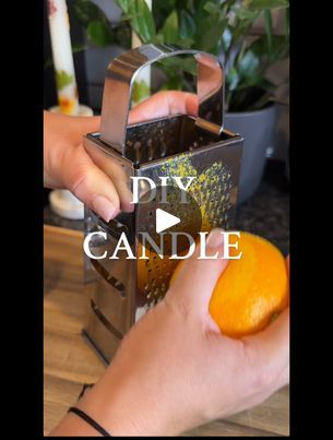 56K views · 826 reactions | This homemade candle with cinnamon and orange not only fills your home with a cozy scent, but also helps fight off colds and keeps bugs away. #diy #diyhomedecor #diycandle #candles #momhacks #iwish #lifehacks | Ira Evseeva Diy Herb Candles, Handmade Candles Diy, Homemade Candle, Citrus Candle, Candle Fire, Herb Candles, Candle Diy, Motherhood Lifestyle, Candles Diy