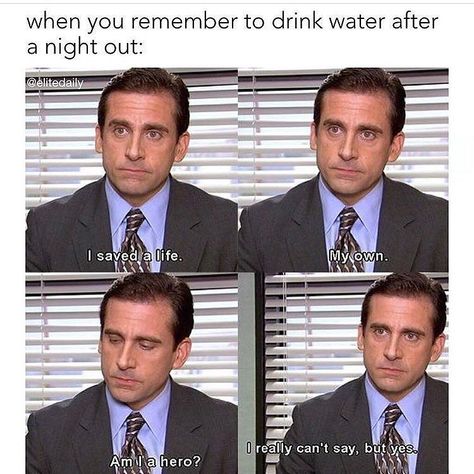 Not all heroes wear capes Best Office Quotes, Best Michael Scott Quotes, Best Of The Office, Michael Scott Quotes, Office Jokes, The Office Show, Best Funny Photos, Office Memes, Office Quotes