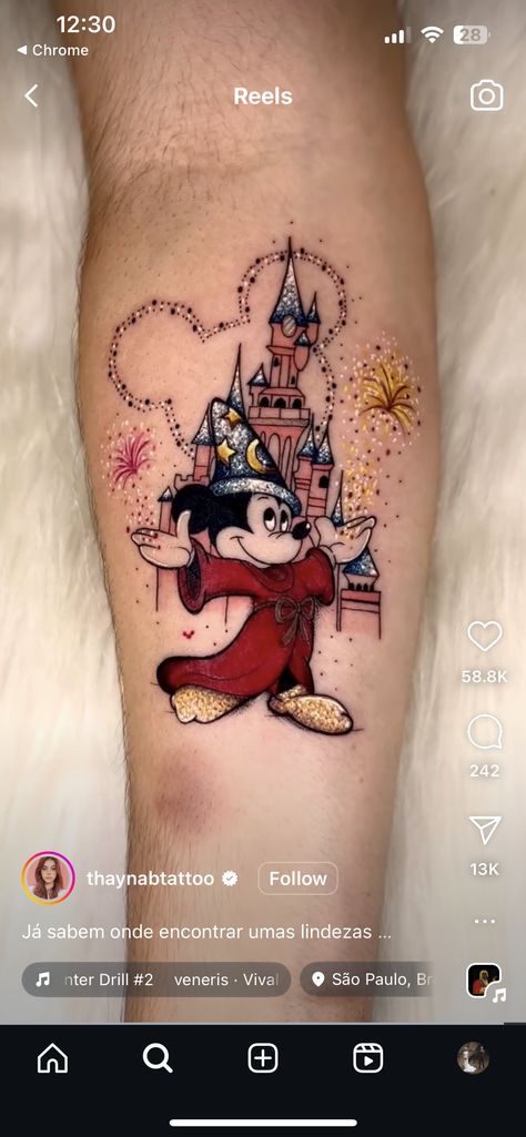 Disney Glitter Tattoo, Glitter Tattoo, Disney Designs, Disney Tattoos, Chalk, Tattoo Ideas, Tattoo Designs, Glitter, Tattoos