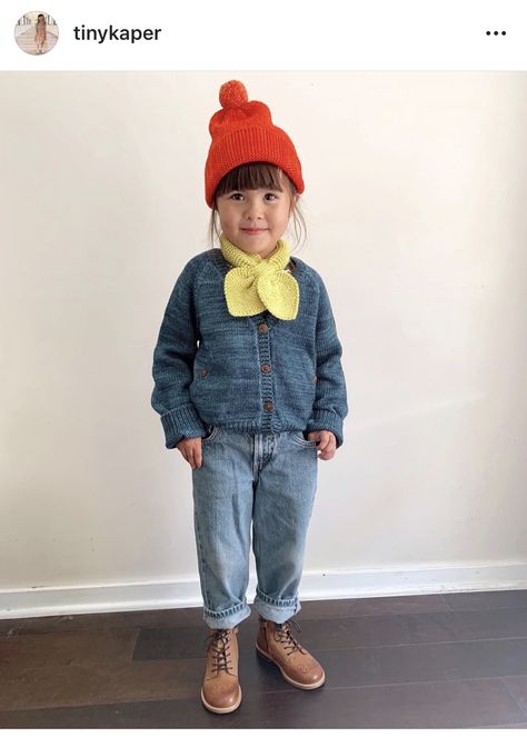 Thrifted Kids Outfits, Playful Knitted Cap, Thrifted Baby Outfits, Scandinavian Kids, Winter Baby Clothes, Cool Kids Clothes, Misha And Puff, Stylish Kids, Baby Girl Fashion