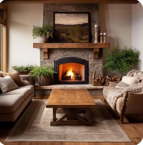 Just Decorate! | Beautiful setting room🤎 | Facebook Fireplace Mantel Makeover, Fireplace Mantel Designs, White Mantel, Spring Mantel, Fireplace Mantle Decor, Simple Farmhouse, Mantel Design, Fireplace Mantel Decor, Casa Vintage