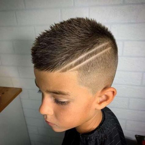 Haircut Design For Boys, Little Boy Haircut With Design, Short Boy Haircut For Boys, Soccer Haircuts For Boys, Cool Boys Haircuts Fade, Fade Cuts For Boys, Designs In Hair For Boys, Short Fade Haircut Boys, Boys Haircut With Design