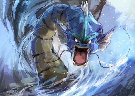 Gyarados Pokemon Art, Misty Waterflower, Persian Pokemon, Pokemon Gyarados, Pokemon Stories, Brother Gifts, Pokemon Trainers, Cool Pokemon Wallpapers, Pokemon Universe