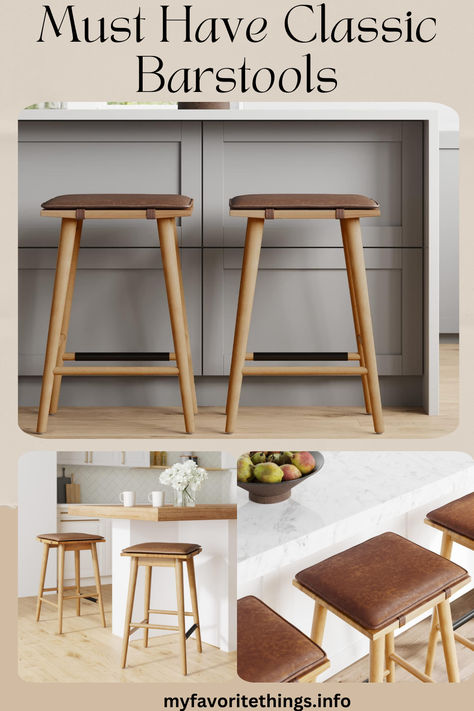 Love these classic Nathan James barstools in chestnut brown. They compliment and kitchen counter or bar. They are extremely durable. Super comfortable with removable pad. Explore the link to see all of Nathan James barstools. #nathanjames#affiliatelink#classicbarstools#chestnutbrown Stool For Kitchen, Leather Barstools, Nathan James, Wood Bar Stools, Chestnut Brown, Kitchen Bar Stools, Counter Height, Kitchen Counter, Bar Stool