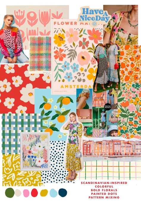 Pattern Design Trends 2023, Spring 2023 Mood Board, Summer Mood Board Fashion Inspiration, Ss24 Mood Board, Trends Prints Spring 2024, Print And Pattern Trends 2023, 2024 Spring Summer Fashion Print Trends, 2025 Trends Forecast, Fashion Print Trends 2023