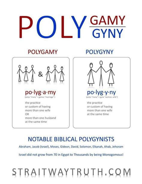 Polygamy vs. Polygyny Polygamy In Islam, Throuple Quotes Relationships, Polygamy Quotes, Black Poly Relationship, Polygamy Aesthetic, Polyamory Quotes, Biblical Characters, Polyamorous Relationship, Biblical Marriage