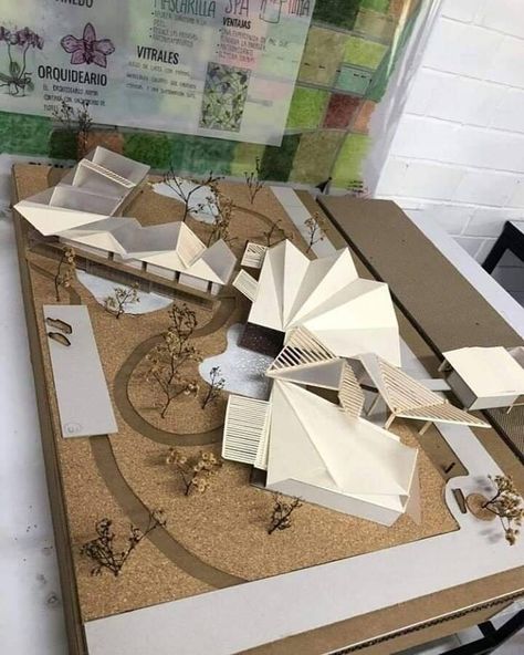 Folding Architecture, Conceptual Model Architecture, Origami Architecture, Paper Architecture, Architecture Models, Concept Models Architecture, Wooden Architecture, Architecture Concept Diagram, Architectural Model