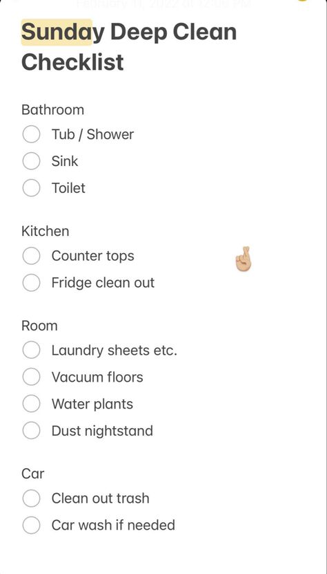 Move Out Cleaning Checklist, Deep Clean Checklist, Bathroom Cleaning Checklist, Weekly Reset, Clean Room Checklist, Cleaning Checklists, Organization Hacks Bedroom, Apartment Things, New Home Essentials