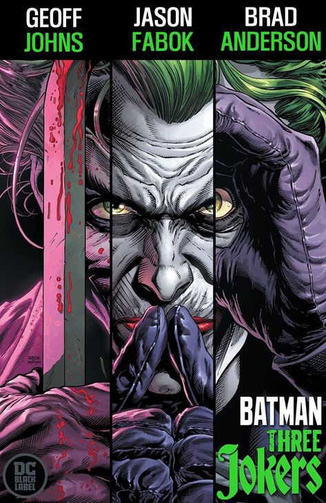 [fan art] I little change The three jokers cover - ThorGift.com - If you like it please buy some from ThorGift.com Three Jokers, Comics Cover, Joker Comic, Famous Comics, Batman Art, Comic Covers, Funny Comics, Cover Art, Superman