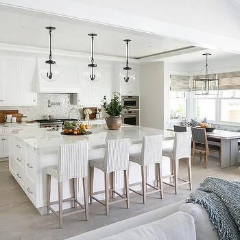 Large Square Kitchen Island With Seating, 9x5 Kitchen Island, Large Square Island Kitchen, Decorate Large Kitchen Island, Kitchen Island Seats 8, Extra Large Kitchen Island With Seating, Small Kitchen With Large Island, Oversized Kitchen Island With Seating, Square Kitchen Island Ideas