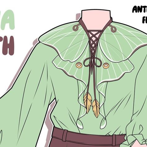 Moth Inspired Outfit, Moth Clothes, Moth Outfit, Luna Moth Fairy, Moth Fairy, Cute Moth, Poet Shirt, Hunky Dory, Tv Head