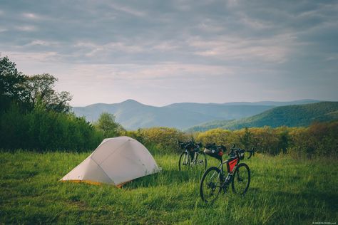 Slate Springs Overnighter, Harrisonburg, VA - BIKEPACKING.com Biking Aesthetic, Shenandoah Mountains, Bikepacking Bags, Bike Camping, Cycling Fitness, Dirt Roads, Bike Poster, Adventure Lifestyle, Cycling Touring