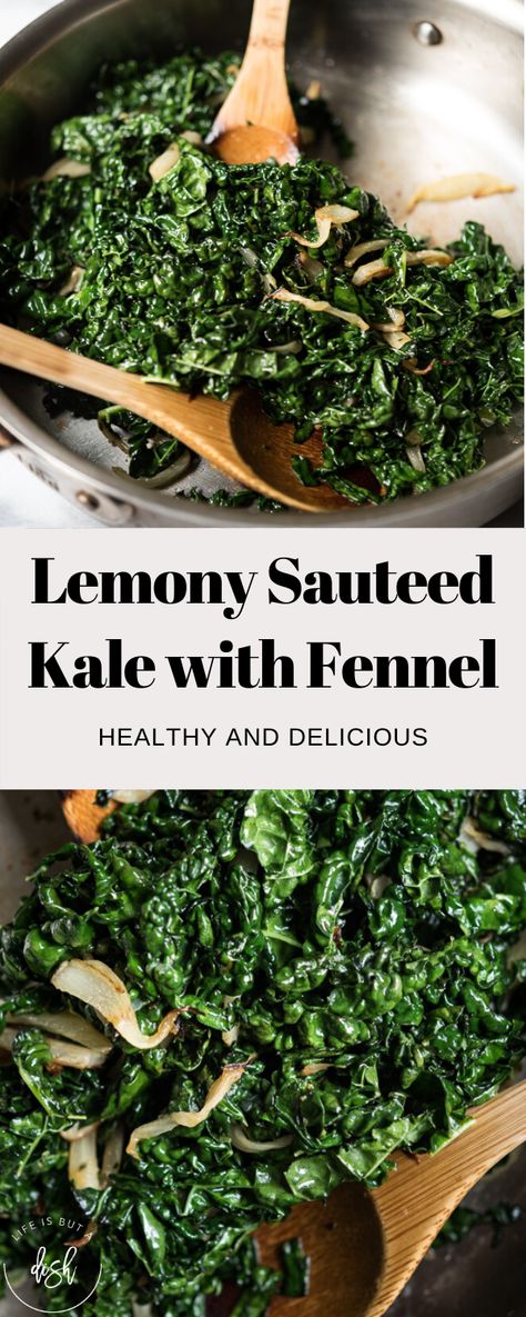 Veggie Board, Sautéed Kale, Fennel Recipes, Cooking Meals, Lectin Free, Csa Recipes, Sauteed Kale, Kale Recipes, Easy Side Dish