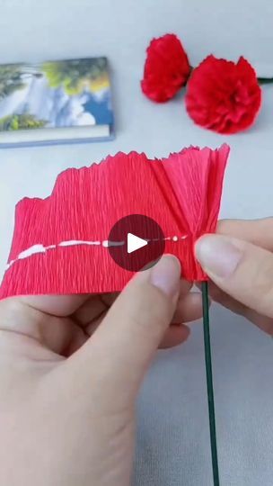 24K views · 616 reactions | Handmade diy paper carnations flower#handmade .
#diy #flowers #craft #tutorial #gift #diyflowers #gift. | Destinee Reed | Julia Gartha · Let Me Love You (feat. Ariza) Paper Carnations, Carnations Flower, Flowers Craft, Flower Handmade, Let Me Love You, Carnation Flower, Craft Tutorial, Diy Flowers, Diy Paper