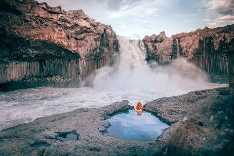 Visit Iceland in Spring, March April, May, June Aldeyarfoss waterfall Waterfall Iceland, Visit Iceland, Destination Voyage, Iceland Travel, Travel Dreams, Wonders Of The World, Iceland, Places To See, Places To Travel