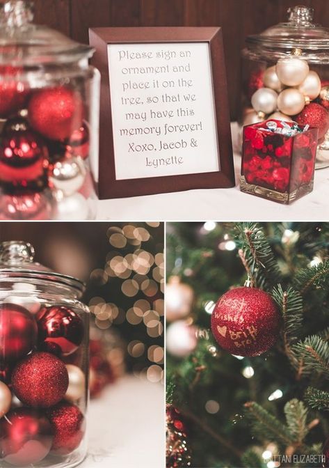 Bring on the festive cheer with these 14 gorgeous Christmas wedding ideas... Christmas Wedding Ideas, Christmas Wedding Themes, Christmas Wedding Inspiration, Christmas Wedding Decorations, Boda Diy, December Wedding, Winter Wonderland Wedding, Chalkboard Wedding, Wedding Winter