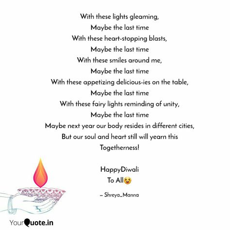 Diwali wishes and memories of last year! Diwali Wishes For Him, Diwali Poetry In Hindi, Diwali Poem, Diwali Captions, Dairy Writing, Best Diwali Wishes, Diwali Wishes Quotes, Diwali Quotes, Diwali Wishes